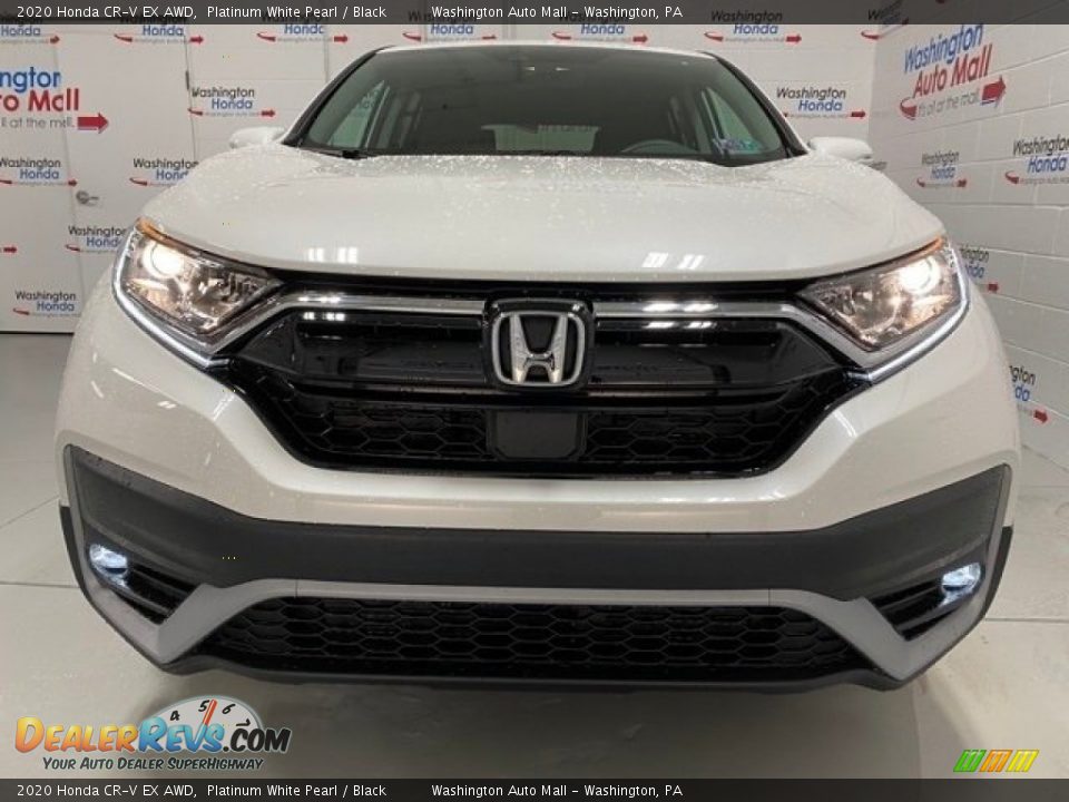 2020 Honda CR-V EX AWD Platinum White Pearl / Black Photo #3