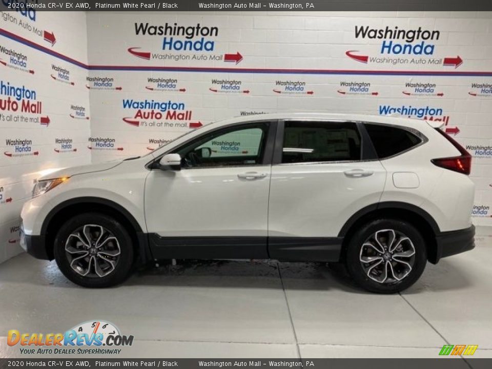 2020 Honda CR-V EX AWD Platinum White Pearl / Black Photo #5