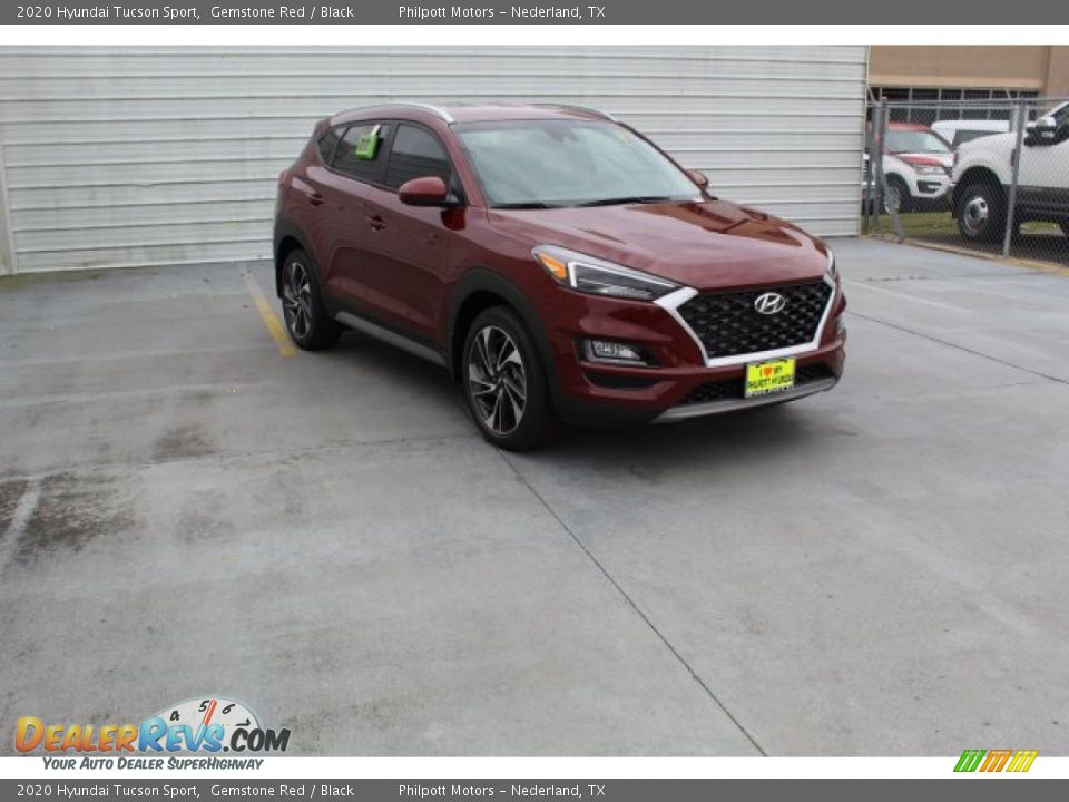 2020 Hyundai Tucson Sport Gemstone Red / Black Photo #2