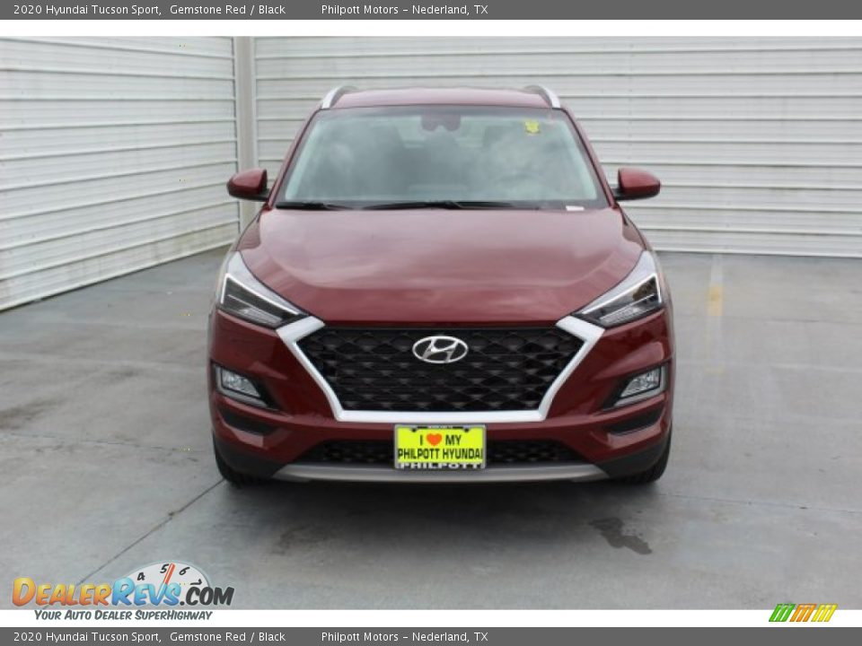 2020 Hyundai Tucson Sport Gemstone Red / Black Photo #3