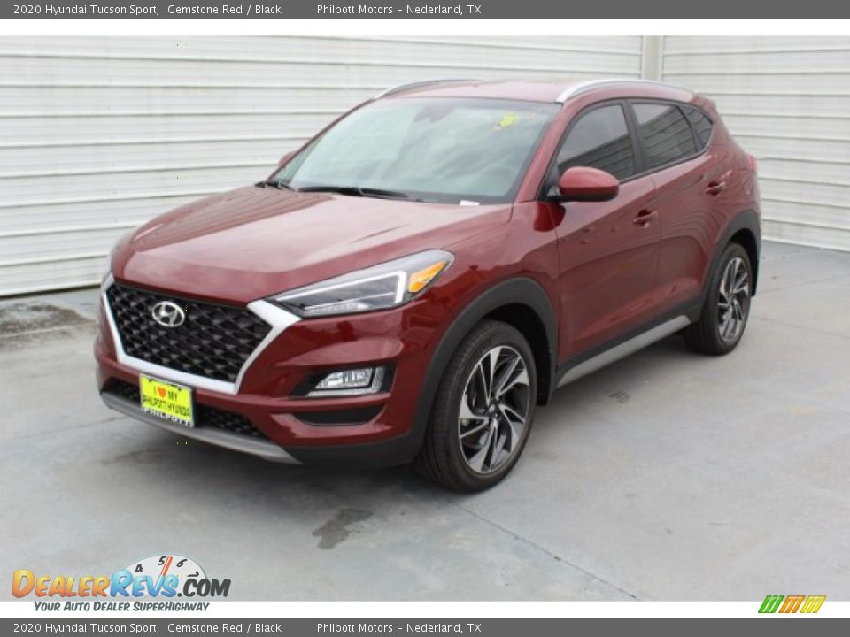 2020 Hyundai Tucson Sport Gemstone Red / Black Photo #4