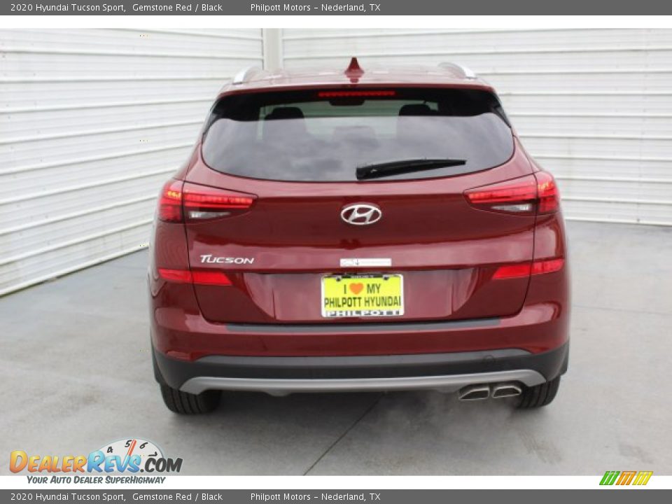 2020 Hyundai Tucson Sport Gemstone Red / Black Photo #6