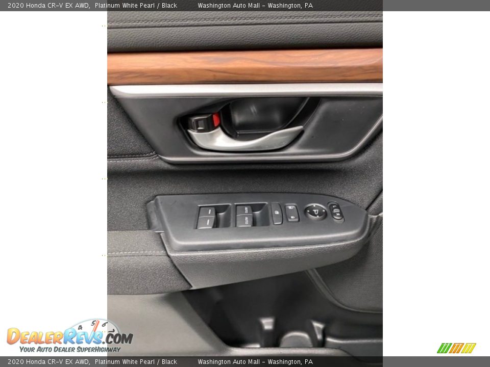 2020 Honda CR-V EX AWD Platinum White Pearl / Black Photo #11