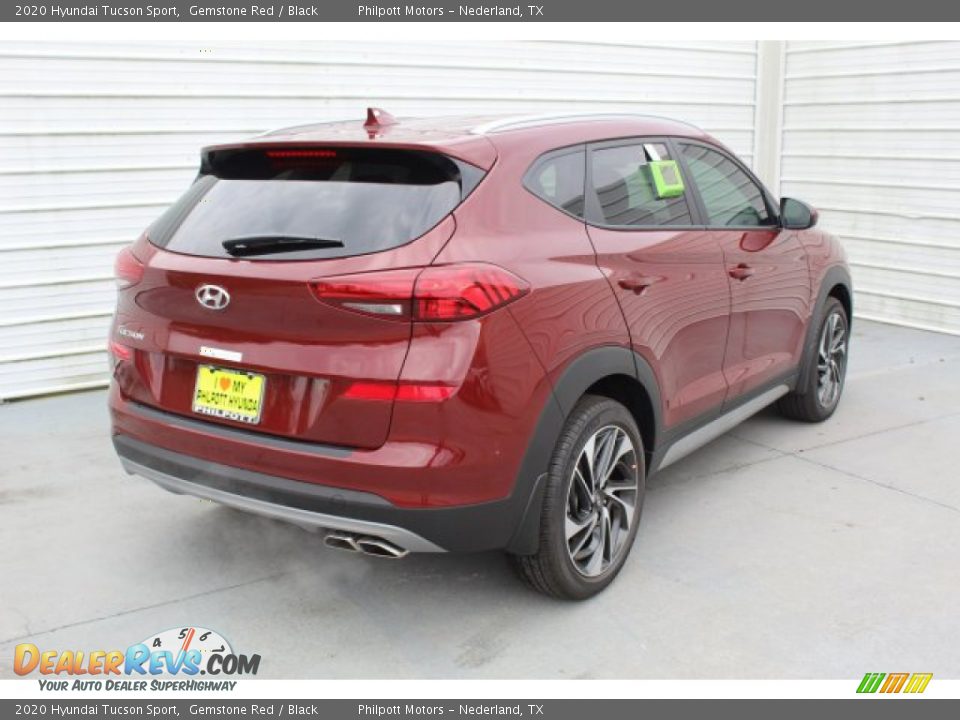 2020 Hyundai Tucson Sport Gemstone Red / Black Photo #7