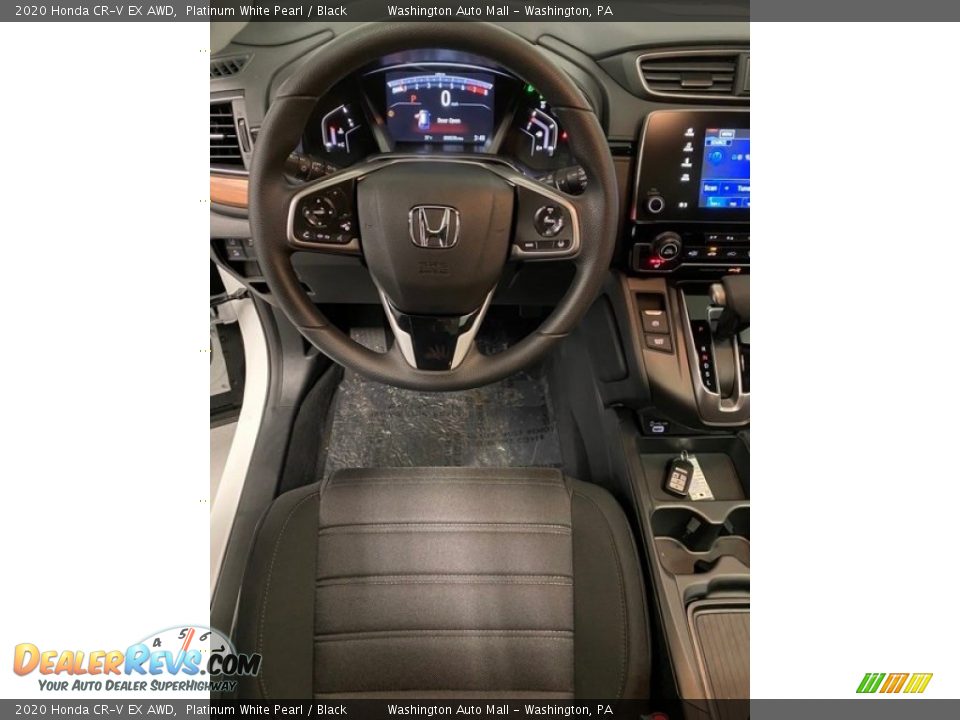 2020 Honda CR-V EX AWD Platinum White Pearl / Black Photo #13