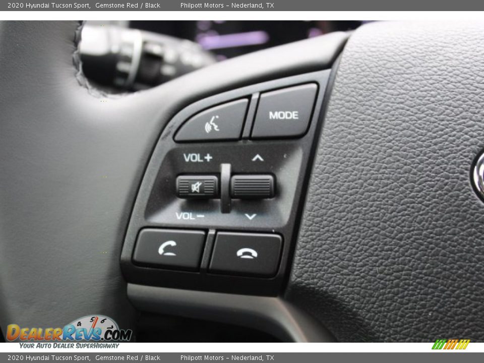 2020 Hyundai Tucson Sport Gemstone Red / Black Photo #10