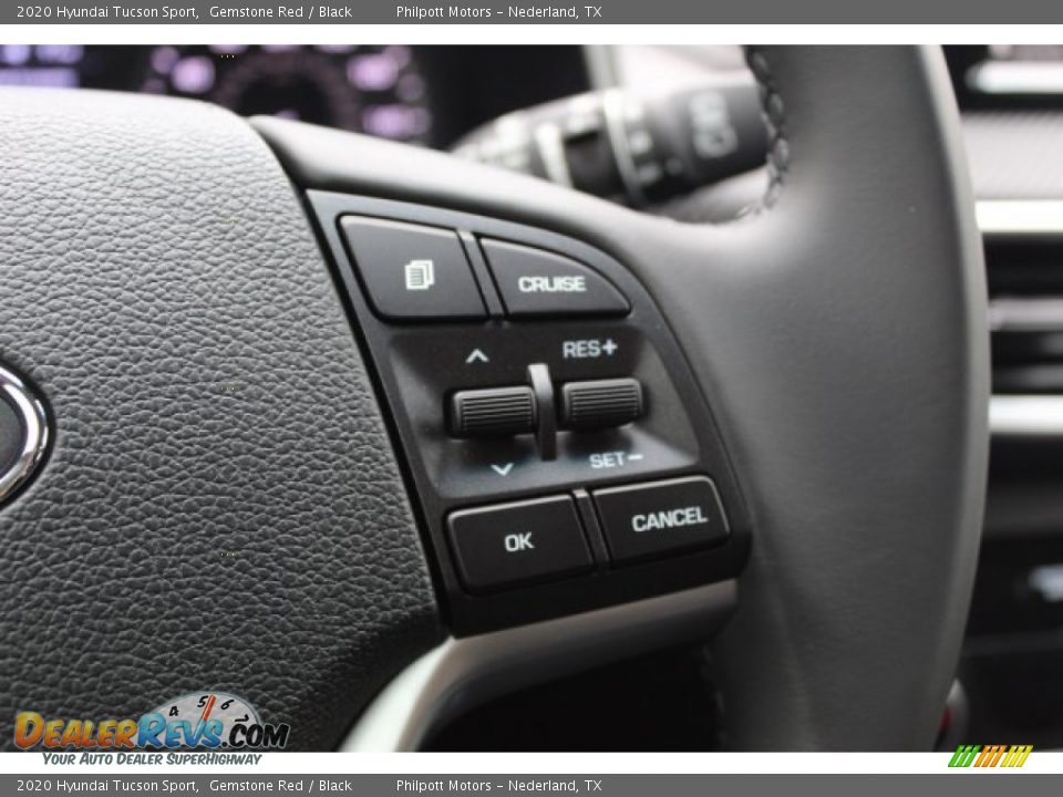 2020 Hyundai Tucson Sport Gemstone Red / Black Photo #11