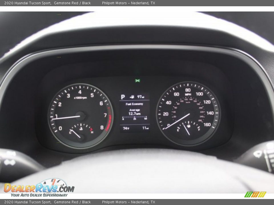 2020 Hyundai Tucson Sport Gemstone Red / Black Photo #12
