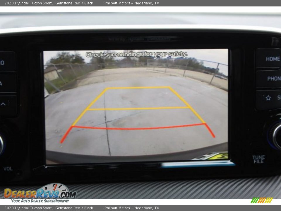 2020 Hyundai Tucson Sport Gemstone Red / Black Photo #17