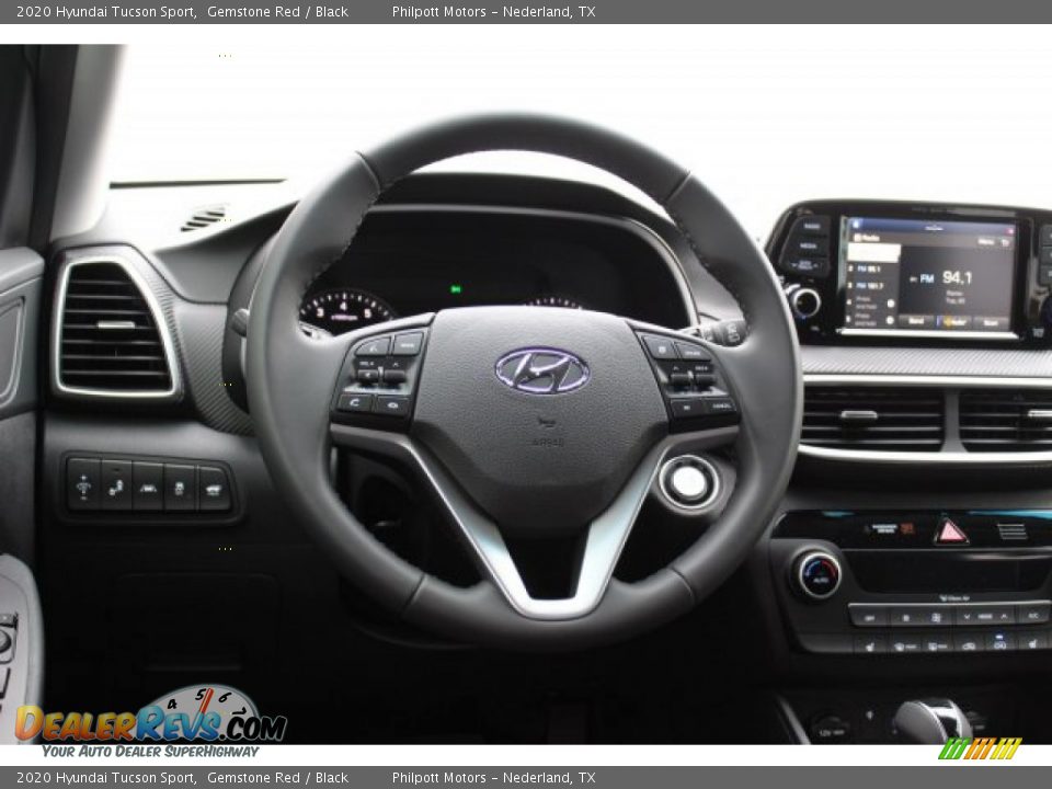 2020 Hyundai Tucson Sport Gemstone Red / Black Photo #21