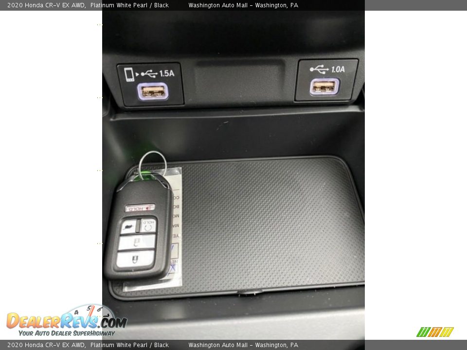2020 Honda CR-V EX AWD Platinum White Pearl / Black Photo #33