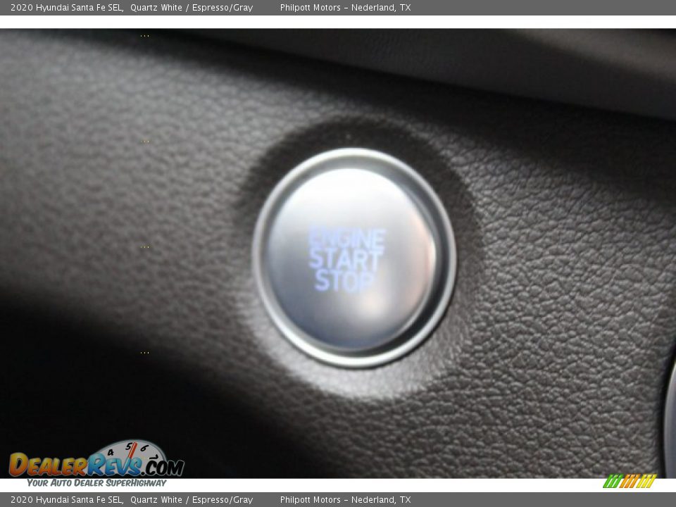 2020 Hyundai Santa Fe SEL Quartz White / Espresso/Gray Photo #16