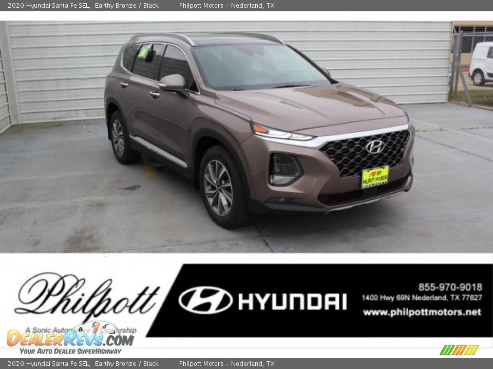 2020 Hyundai Santa Fe SEL Earthy Bronze / Black Photo #1