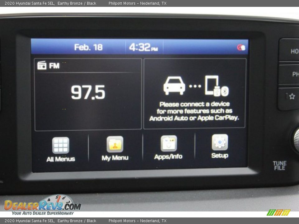 2020 Hyundai Santa Fe SEL Earthy Bronze / Black Photo #15