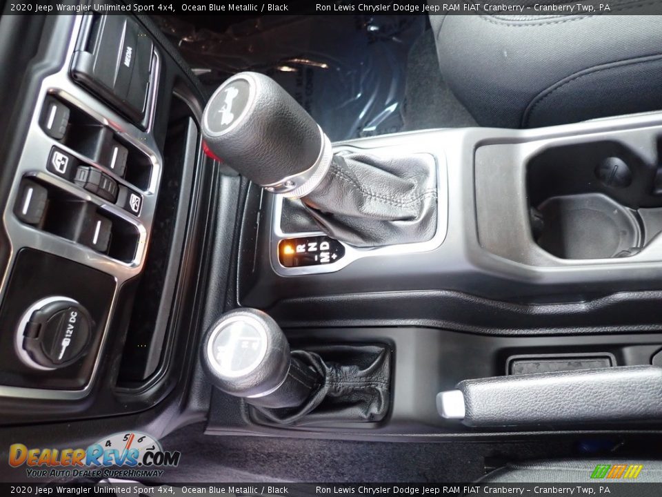 2020 Jeep Wrangler Unlimited Sport 4x4 Ocean Blue Metallic / Black Photo #18