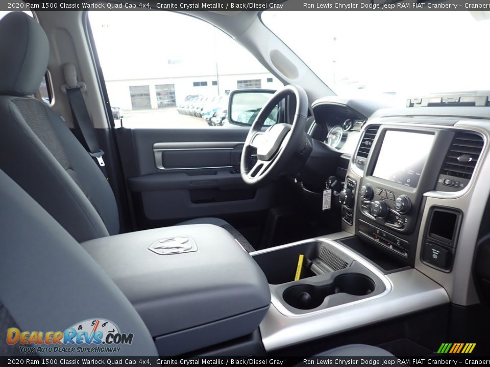 2020 Ram 1500 Classic Warlock Quad Cab 4x4 Granite Crystal Metallic / Black/Diesel Gray Photo #11