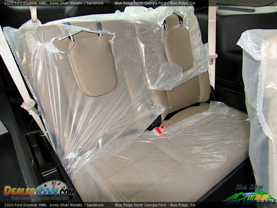 2020 Ford Explorer 4WD Iconic Silver Metallic / Sandstone Photo #14