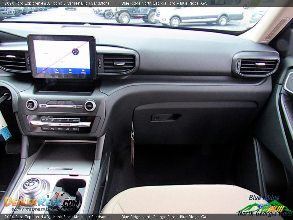 2020 Ford Explorer 4WD Iconic Silver Metallic / Sandstone Photo #18