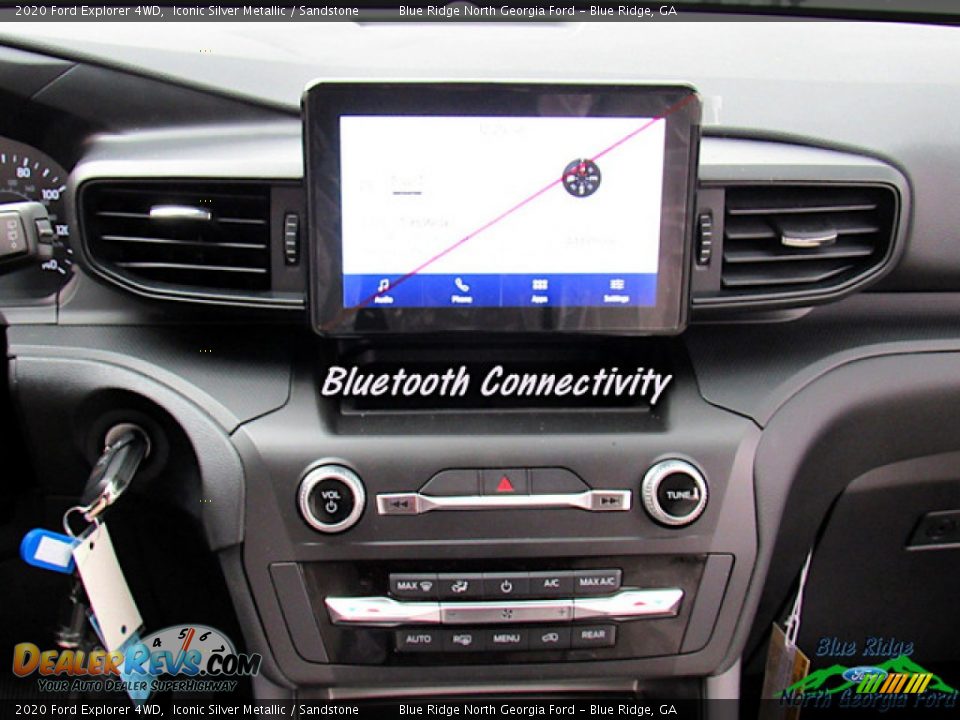 2020 Ford Explorer 4WD Iconic Silver Metallic / Sandstone Photo #20