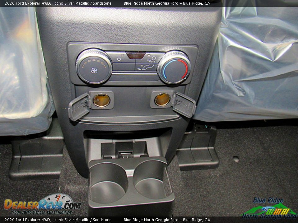 2020 Ford Explorer 4WD Iconic Silver Metallic / Sandstone Photo #21