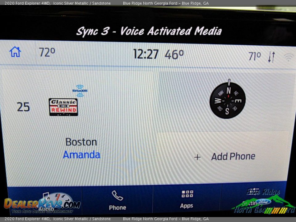 2020 Ford Explorer 4WD Iconic Silver Metallic / Sandstone Photo #22