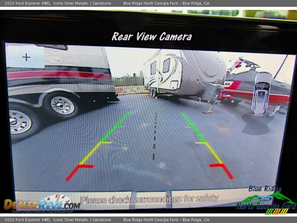 2020 Ford Explorer 4WD Iconic Silver Metallic / Sandstone Photo #23