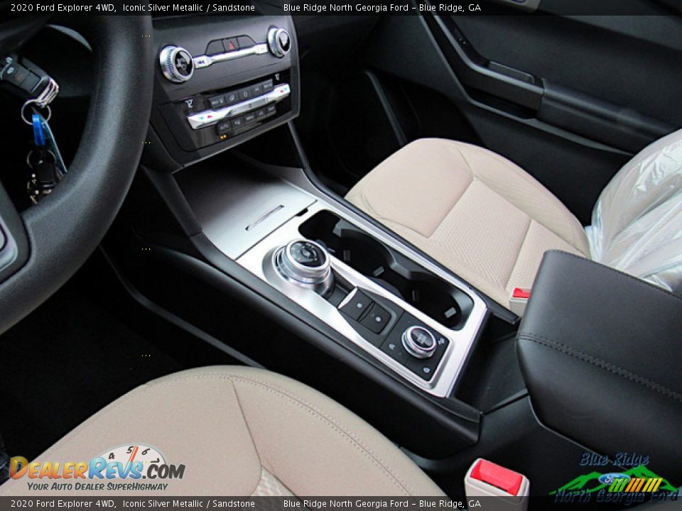 2020 Ford Explorer 4WD Iconic Silver Metallic / Sandstone Photo #27