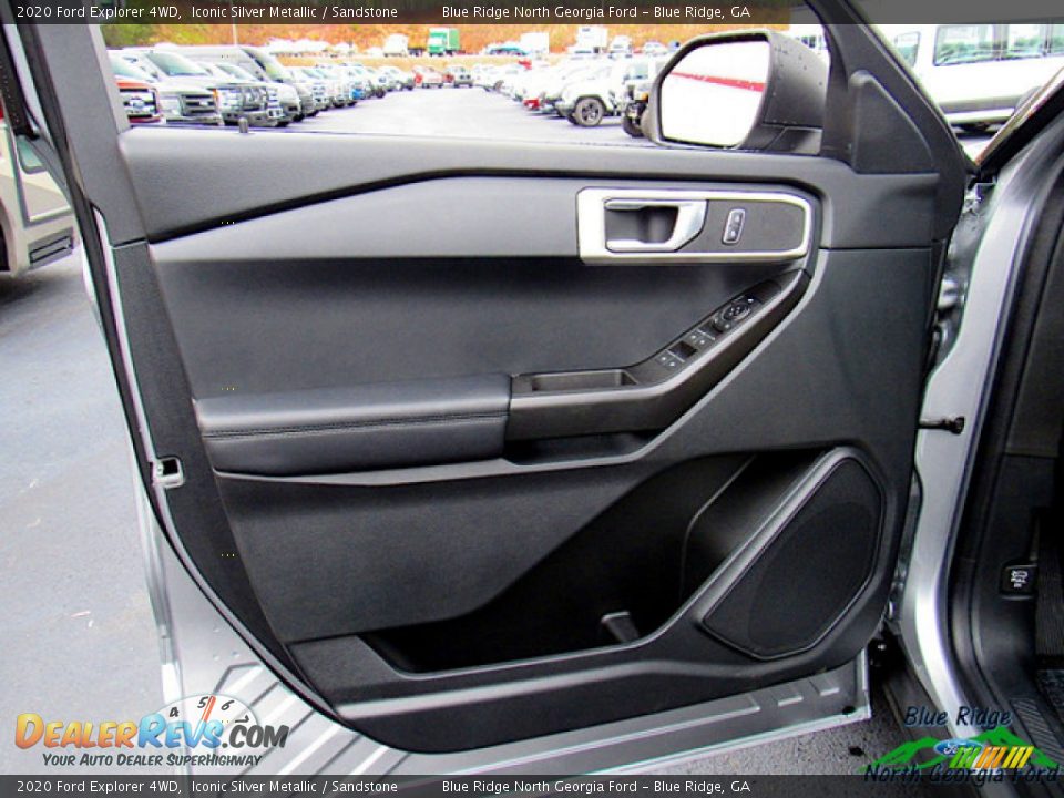 2020 Ford Explorer 4WD Iconic Silver Metallic / Sandstone Photo #28