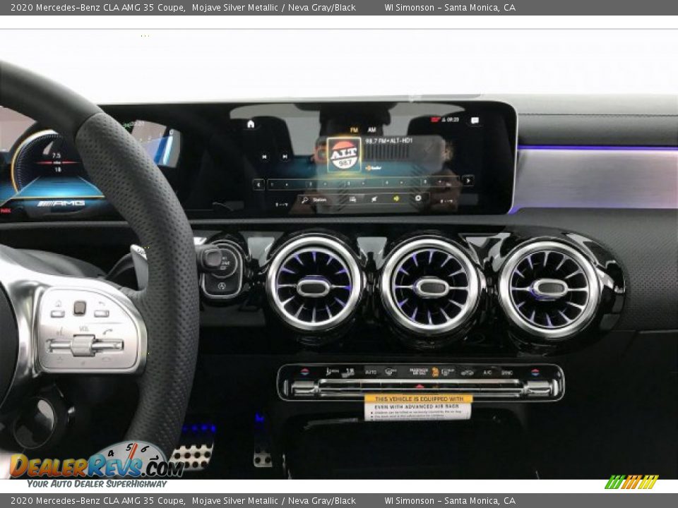 2020 Mercedes-Benz CLA AMG 35 Coupe Mojave Silver Metallic / Neva Gray/Black Photo #5