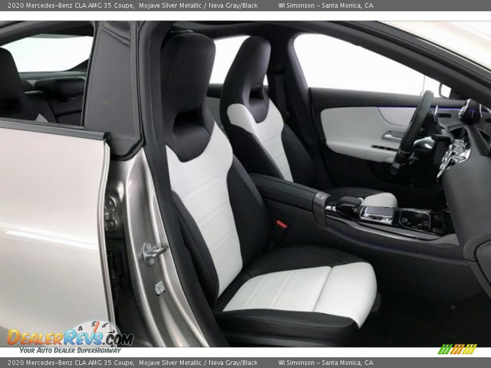 2020 Mercedes-Benz CLA AMG 35 Coupe Mojave Silver Metallic / Neva Gray/Black Photo #6