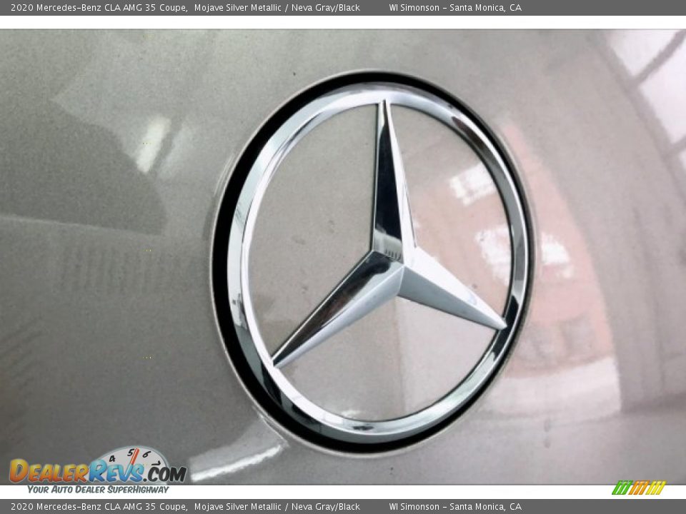 2020 Mercedes-Benz CLA AMG 35 Coupe Mojave Silver Metallic / Neva Gray/Black Photo #7
