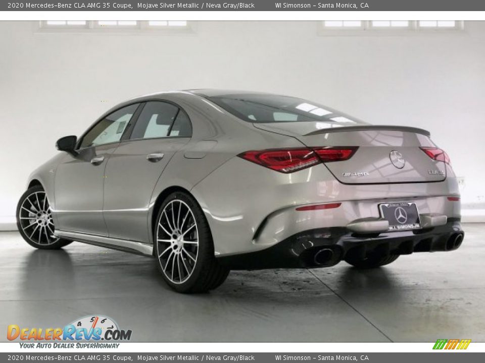 2020 Mercedes-Benz CLA AMG 35 Coupe Mojave Silver Metallic / Neva Gray/Black Photo #10