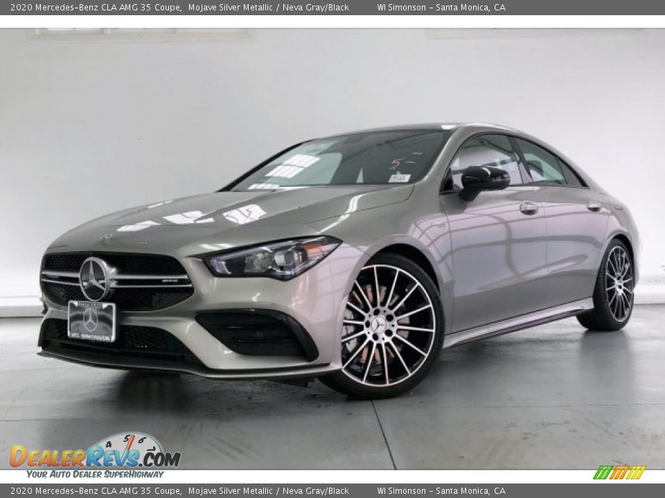 Front 3/4 View of 2020 Mercedes-Benz CLA AMG 35 Coupe Photo #12