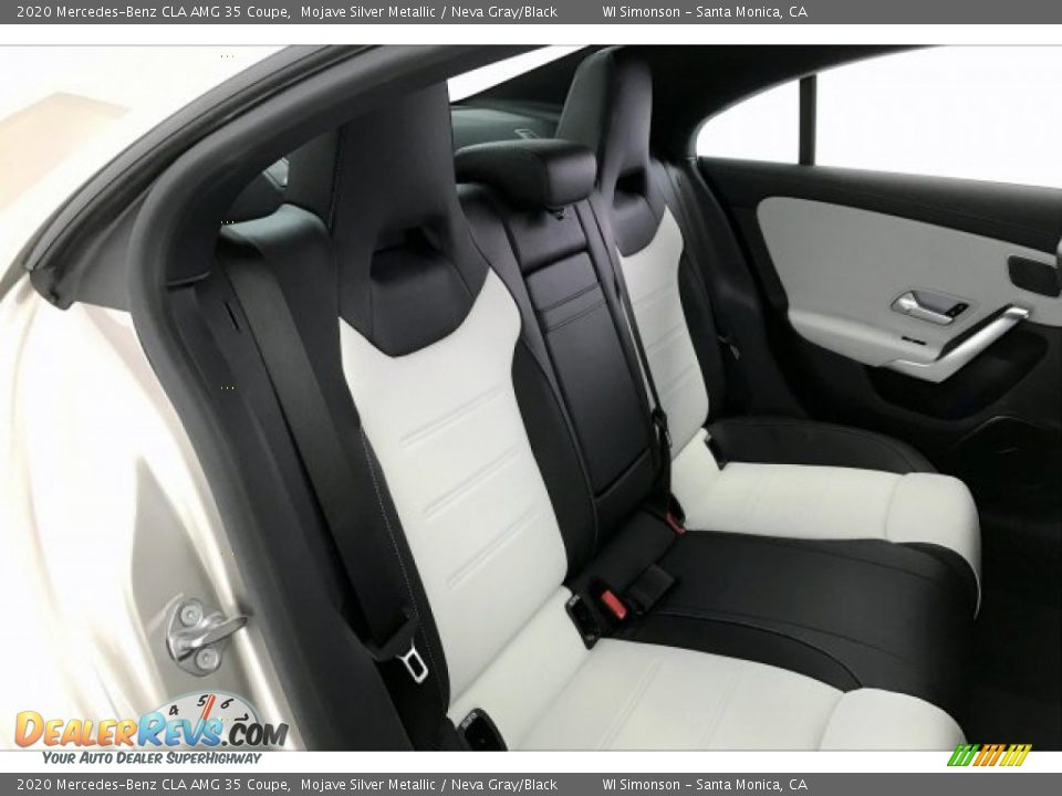 2020 Mercedes-Benz CLA AMG 35 Coupe Mojave Silver Metallic / Neva Gray/Black Photo #13
