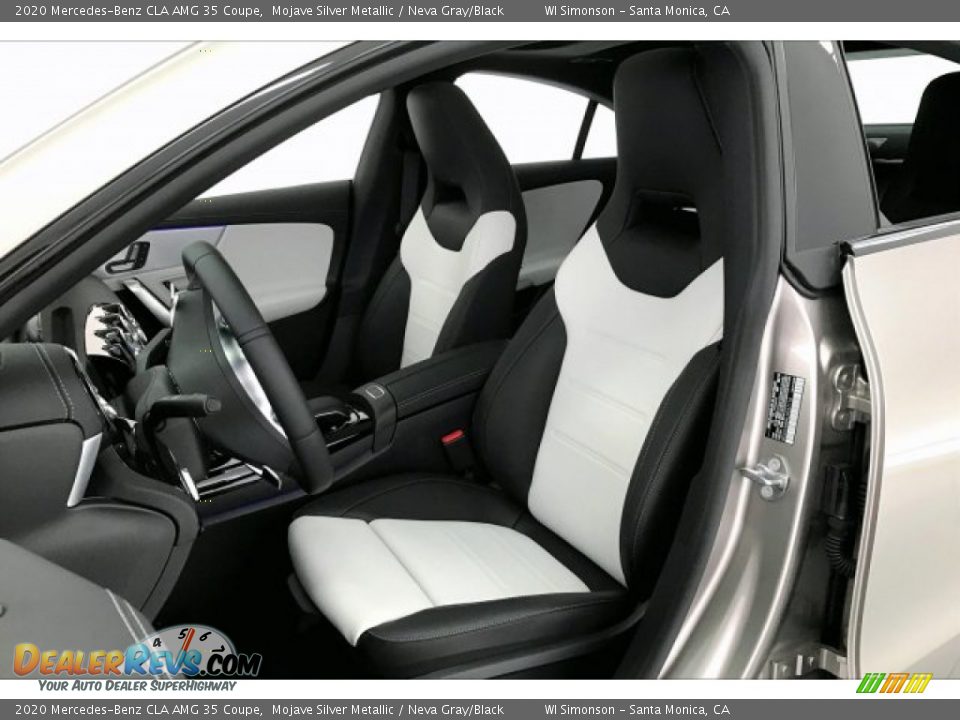 2020 Mercedes-Benz CLA AMG 35 Coupe Mojave Silver Metallic / Neva Gray/Black Photo #14