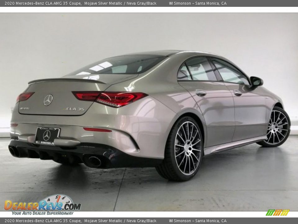 2020 Mercedes-Benz CLA AMG 35 Coupe Mojave Silver Metallic / Neva Gray/Black Photo #16