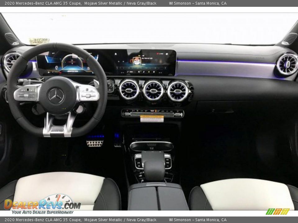 2020 Mercedes-Benz CLA AMG 35 Coupe Mojave Silver Metallic / Neva Gray/Black Photo #17