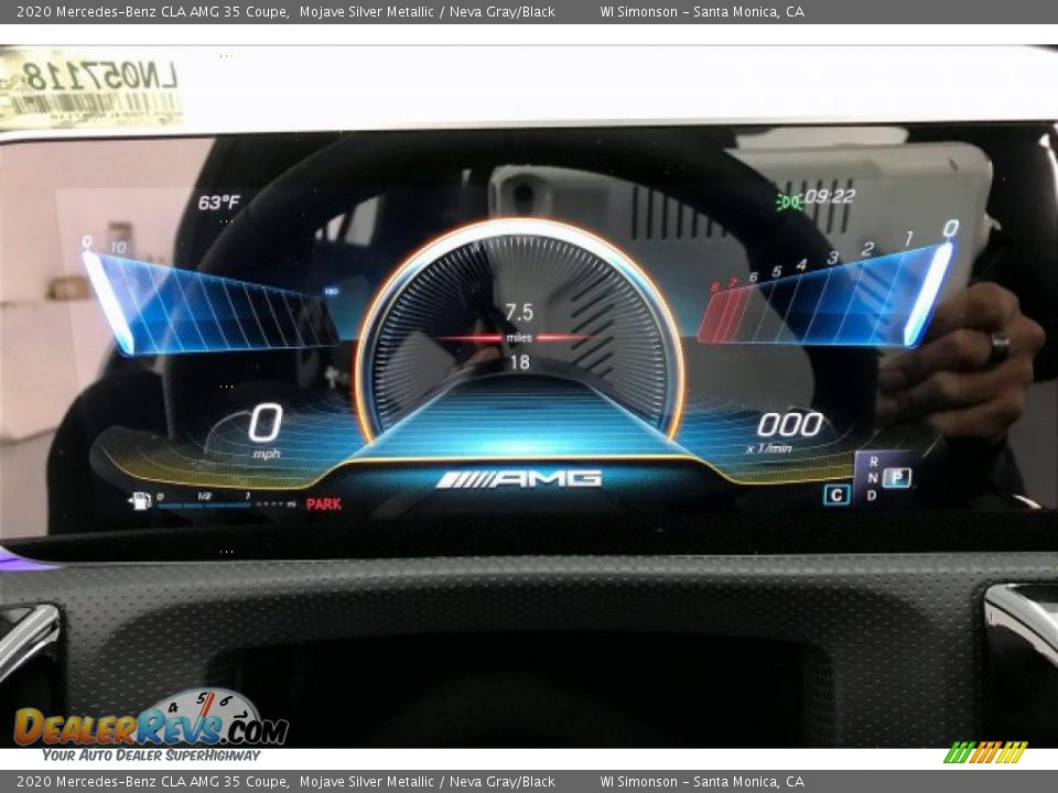 2020 Mercedes-Benz CLA AMG 35 Coupe Mojave Silver Metallic / Neva Gray/Black Photo #20