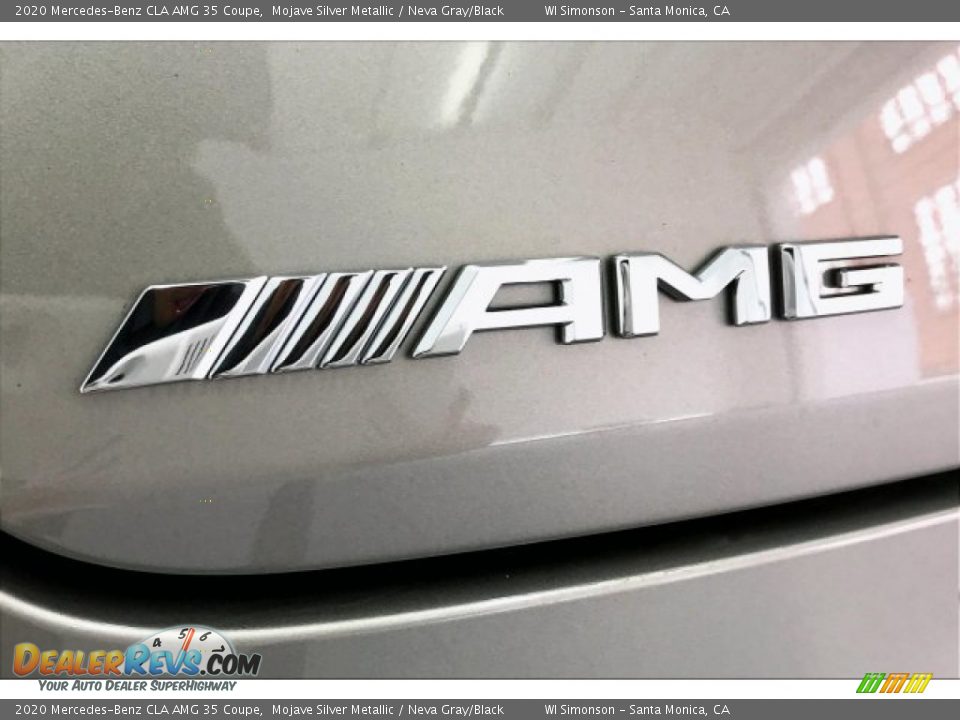 2020 Mercedes-Benz CLA AMG 35 Coupe Mojave Silver Metallic / Neva Gray/Black Photo #27