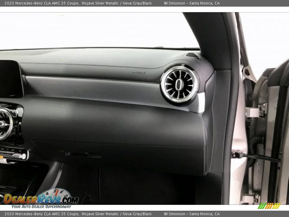 2020 Mercedes-Benz CLA AMG 35 Coupe Mojave Silver Metallic / Neva Gray/Black Photo #28