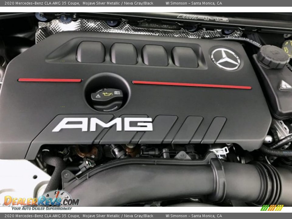 2020 Mercedes-Benz CLA AMG 35 Coupe Mojave Silver Metallic / Neva Gray/Black Photo #31