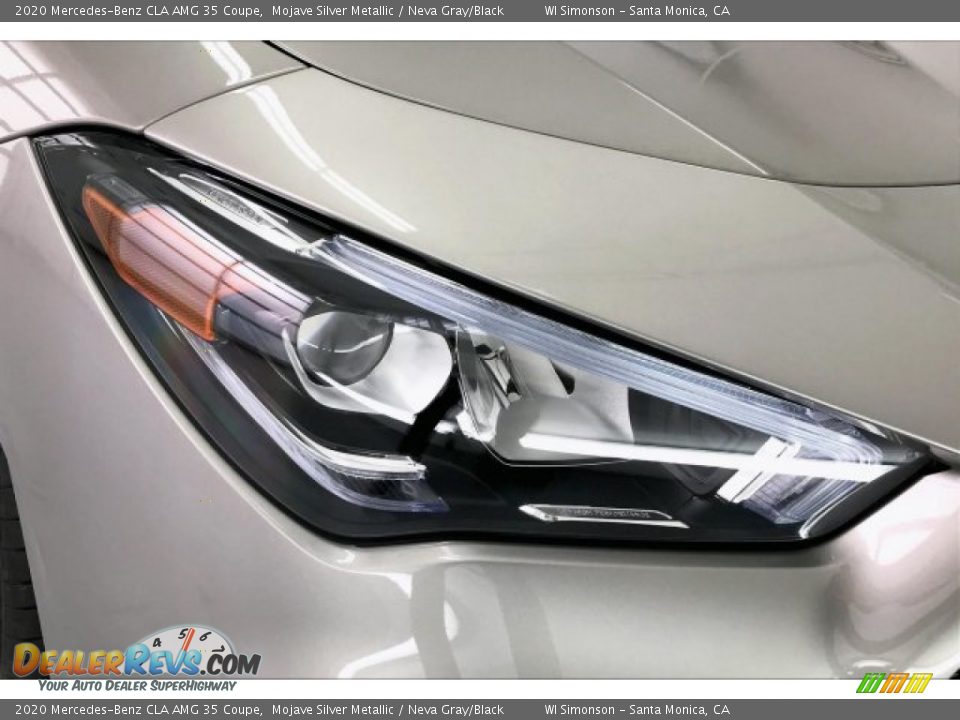 2020 Mercedes-Benz CLA AMG 35 Coupe Mojave Silver Metallic / Neva Gray/Black Photo #32