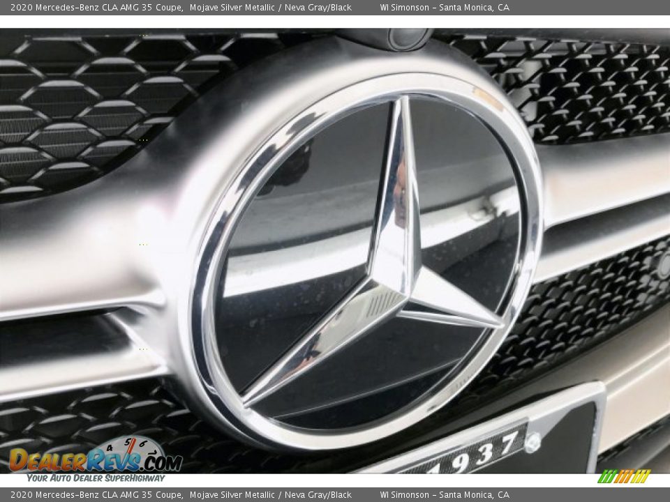 2020 Mercedes-Benz CLA AMG 35 Coupe Mojave Silver Metallic / Neva Gray/Black Photo #33