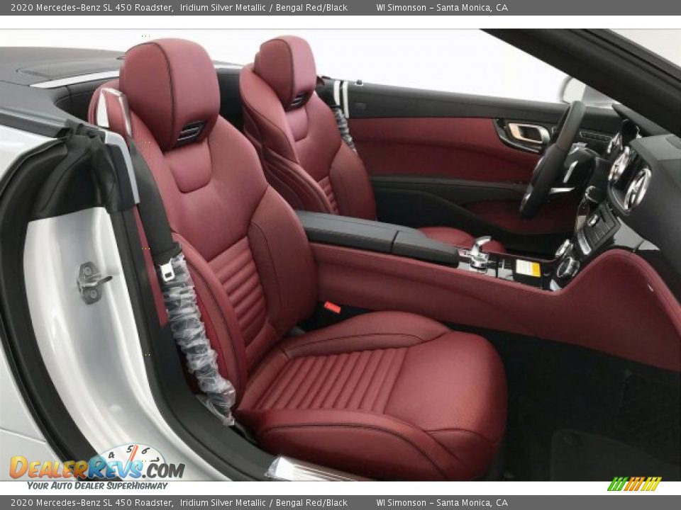 Front Seat of 2020 Mercedes-Benz SL 450 Roadster Photo #5