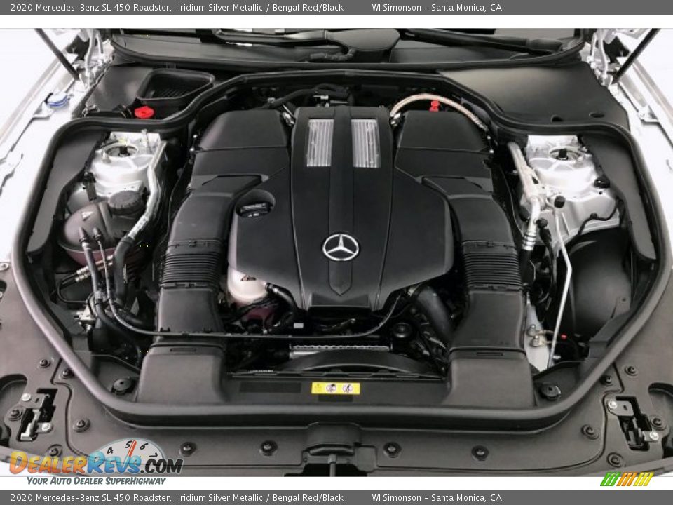 2020 Mercedes-Benz SL 450 Roadster 3.0 Liter Turbocharged DOHC 24-Valve VVT V6 Engine Photo #8