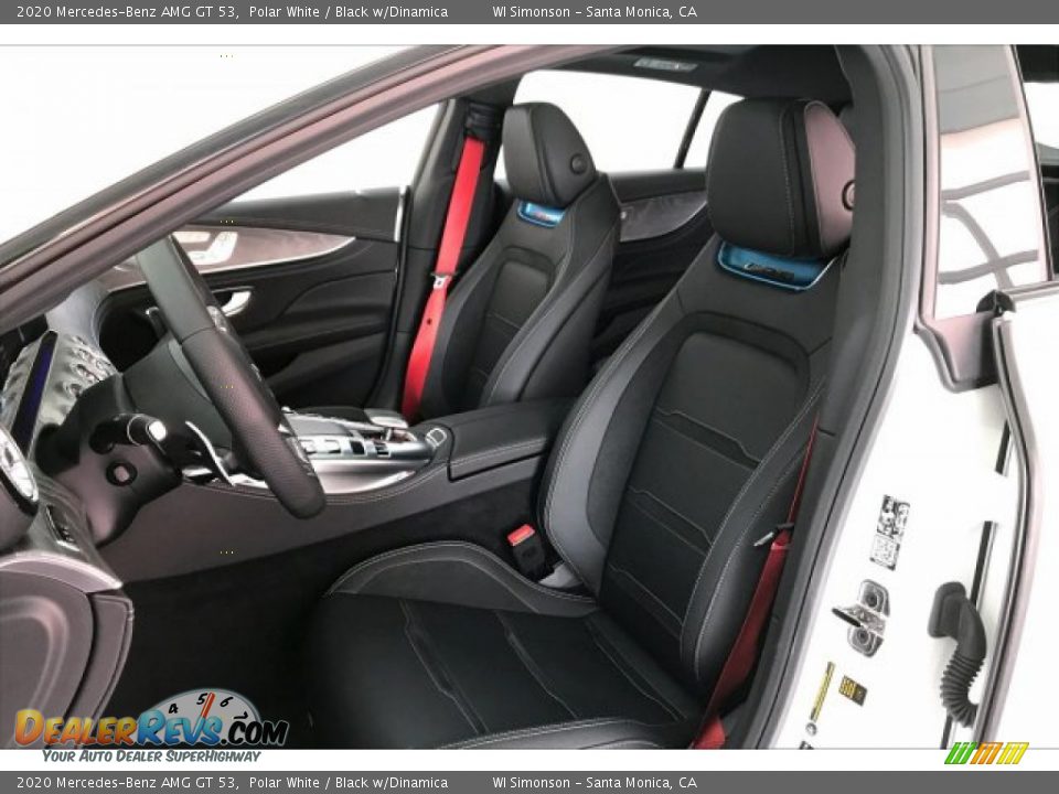Front Seat of 2020 Mercedes-Benz AMG GT 53 Photo #14