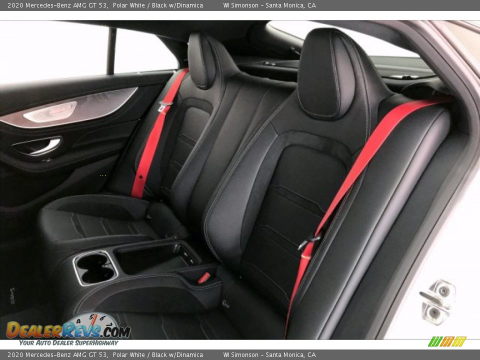 2020 Mercedes-Benz AMG GT 53 Polar White / Black w/Dinamica Photo #15