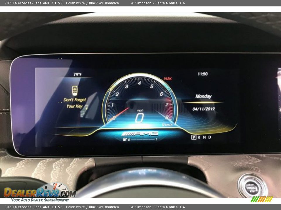 2020 Mercedes-Benz AMG GT 53 Gauges Photo #20