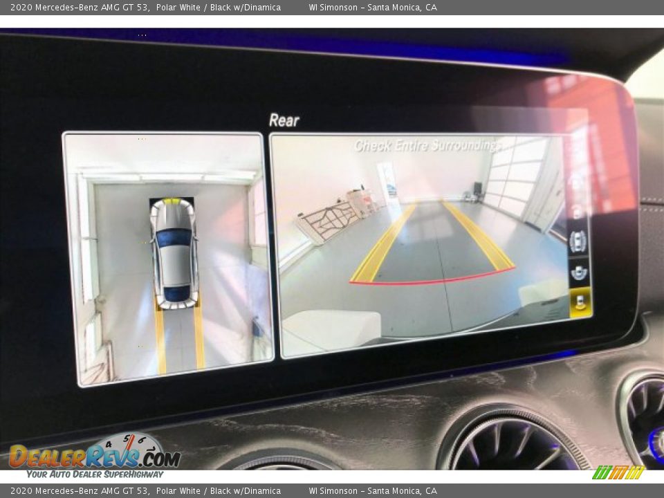 2020 Mercedes-Benz AMG GT 53 Polar White / Black w/Dinamica Photo #21