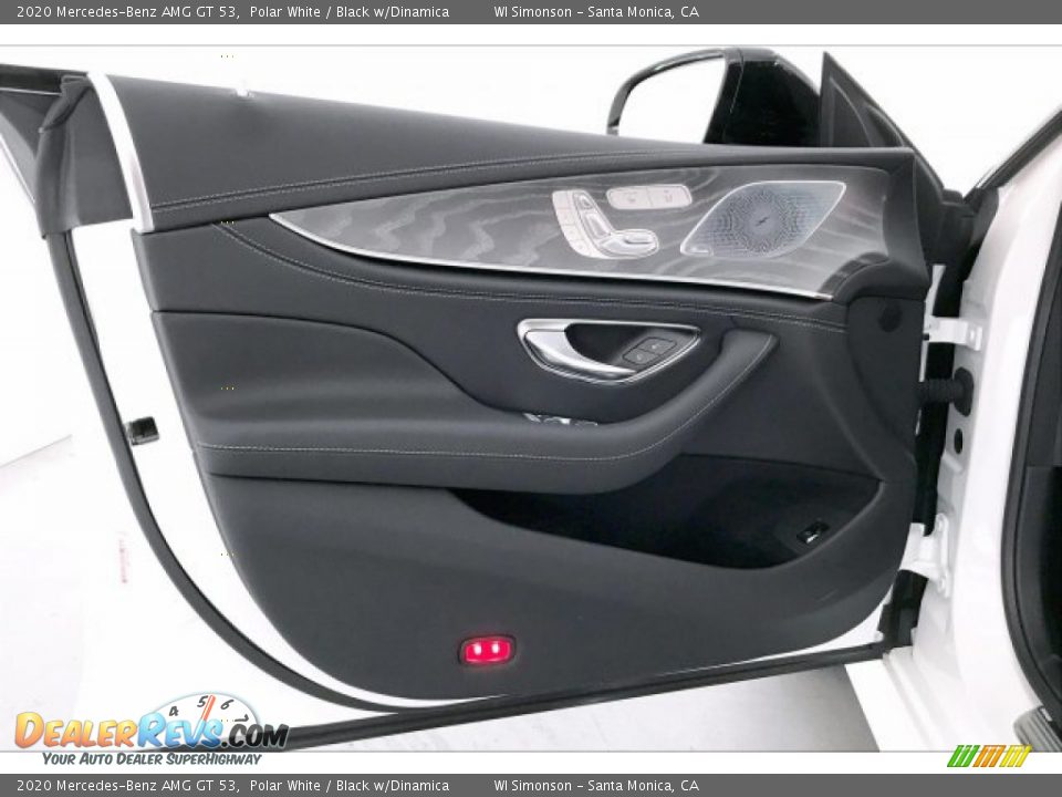 2020 Mercedes-Benz AMG GT 53 Polar White / Black w/Dinamica Photo #25